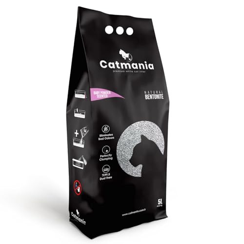 Catmania 猫砂 ターキッシュホワイトの猫砂 ベビーパウダー(5L)x1のサムネイル