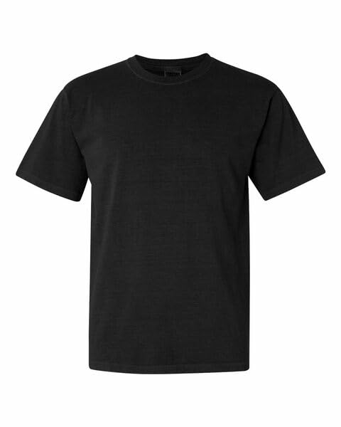 Image of Comfort Colors Adult Short Sleeve T-Shirt Style, G1717 Black