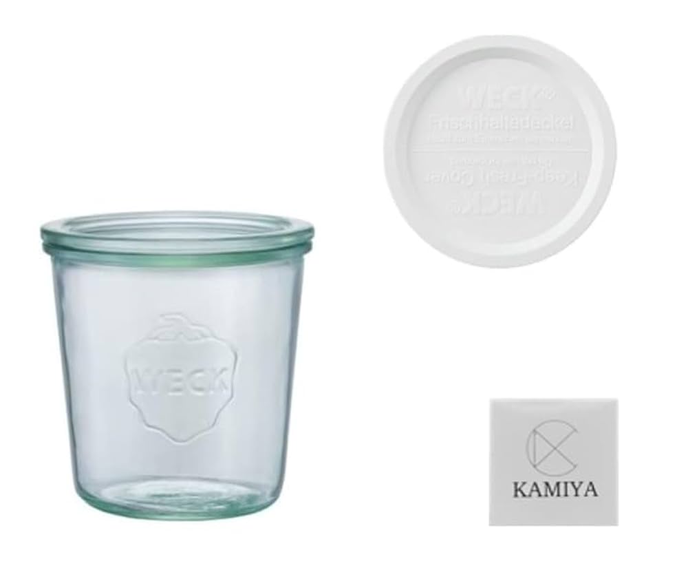 Amazon｜WECK Mold Shape ガラスキャニスター 500ml WE-742