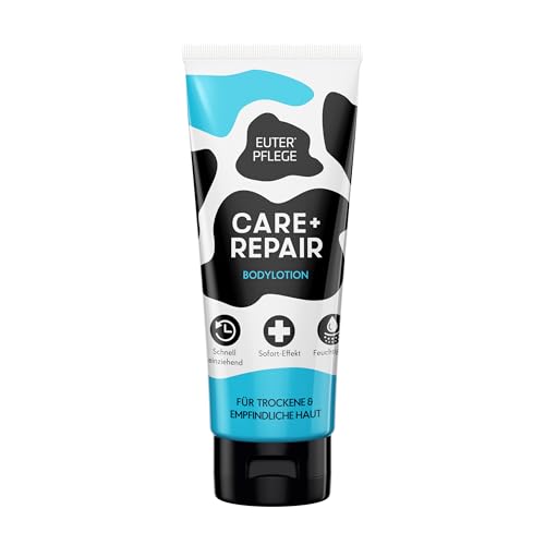 EUTERPFLEGE Körperlotion, 200ml, intensive Pflege für trockene Haut, Feuchtigkeitscreme für Gesicht und Körper, Bodylotion mit zartem frischem Duft EUTERPFLEGE Körperlotion, 200ml, intensive Pflege für trockene Haut, Feuchtigkeitscreme für Gesicht und Körper, Bodylotion mit zartem frischem Duft