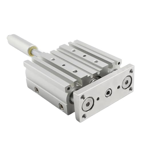 Vérin compact MGPM16 à course réglable 10 à 50mm avec amortisseur intégré