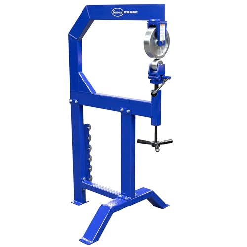 Eastwood English Wheel Metal Forming and Fabrication with Floor Stand and Anvil Rack