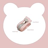 Symphonyw Quilt Fixing Clips, 6 Pcs Cute Bear Duvet Clips to Keep Duvet in Place, Non-Slip Duvet Cover Holding Clips Comforter Clips Fasteners for Blanket, Quilt, Curtains (Pink) - Image 2