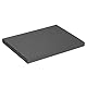 PATIKIL 12x8x0.04 Spanplattensheets, 10 Stück 40PT Dickes Buchbinderbrett Stabiles Buchbindematerial für Buchbindungsdeckel, Schwarz
