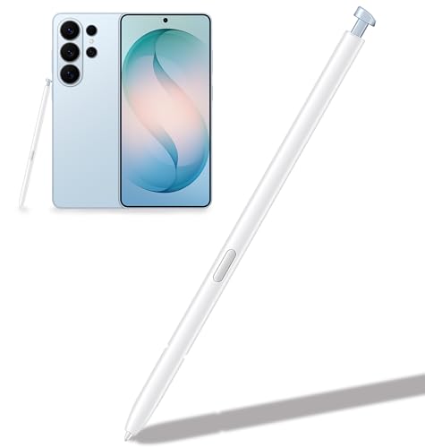 Galaxy S26 Ultra lápiz capacitivo blanco de repuesto compatible con Samsung S26 Ultra sin bluetooth