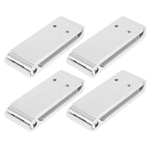 Soporte para auriculares anticaídas, organice su escritorio con 4 soportes de aluminio