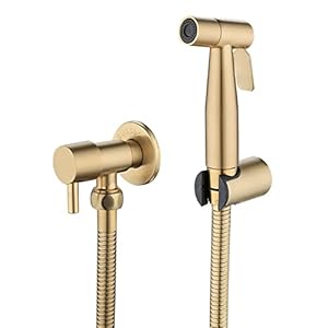 Loschen Gold Bidet-Handbrause 7465 Edelstahl