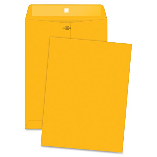 Business Source Rugged Kraft Clasp Envelope