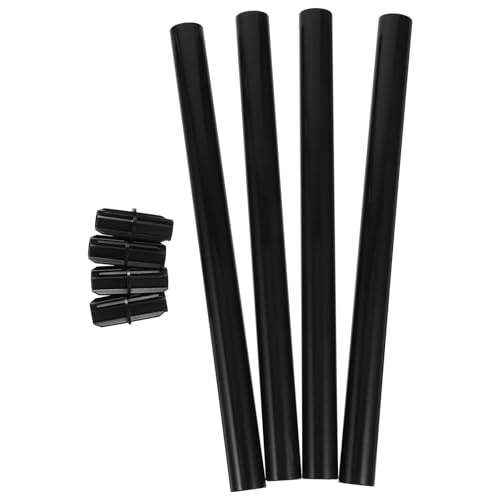 Gadpiparty Postes de Extensión para Luces Solares de Jardín Conectores ABS Resistentes al Desgaste 4 Juegos 4 Varillas y 4 Conectores para Estacas de Luz Exterior Ideales para Iluminación