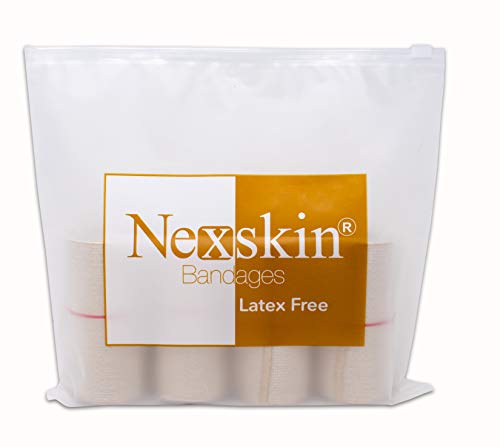 NexSkin Elastic Compression Wrap (2” 3" 4" 6" Variety Pack) with Hook and Loop Fasteners at Both Ends | Stretch Cotton Athletic Bandage Roll | Support & First Aid for Sports, Medical, Injury Recovery - Thumbnail 5