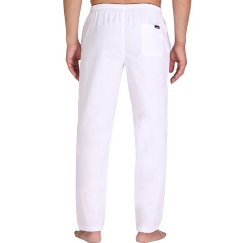 Image of U.S. POLO ASSN. Men I690 Comfort Fit Solid Cotton Casual Style Lounge Pants