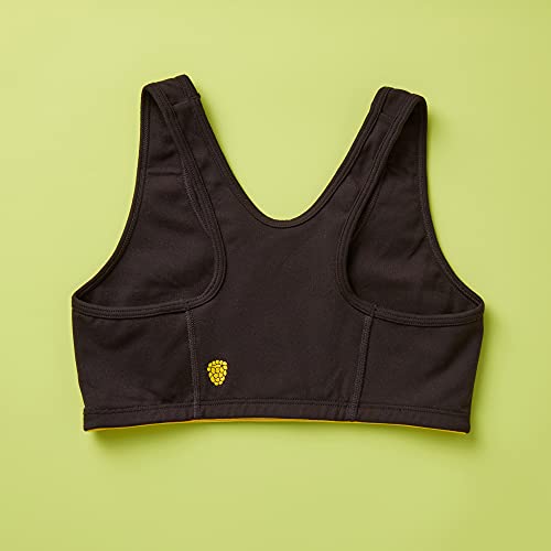Yellowberry Girls' Quality Sports Bra for High-Impact Support - Racerback Style3