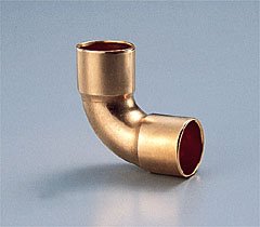 Amazon.co.jp: 銅管継手 90°エルボA 4分ロー付 (12,70) : 産業・研究