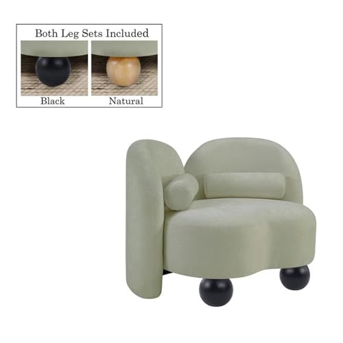 Sillón Chenille Plegable Menta miniatura 7