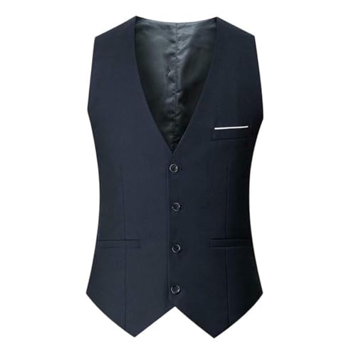 Gilet formel à paillettes pour homme gilet costume sans manche fête