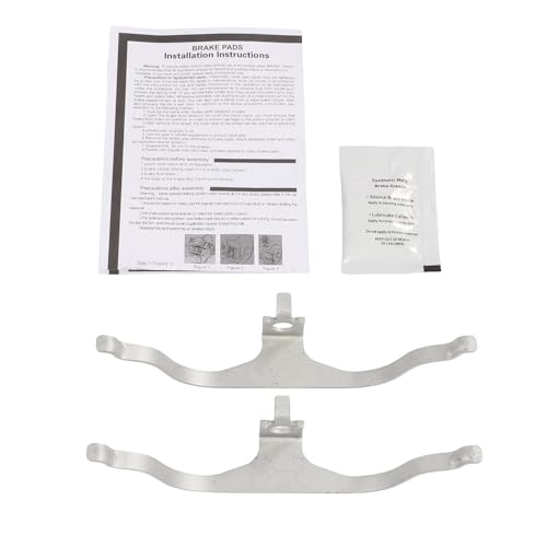 SCITOO D1549 Semi-Metal Brake Pads Sets Front w/Hardware Replacement For Audi For A6│For A7 Quattro│For A8 Quattro│For S7│For A6 Quattro│For A5 Quattro by SCITOO - Used condition - Image 7