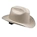 Jackson Safety Cowboy Hard Hat - Non-Vented, Full Brim, 4-Point Ratchet Suspension Safety Helmet for Men & Women - ANSI Z89.1 Class E & OSHA Compliant - Made in USA