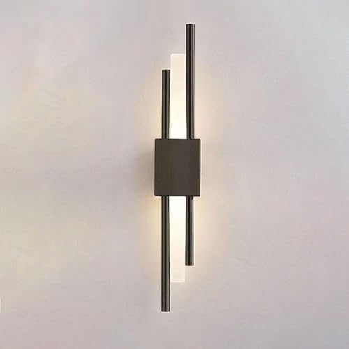 Applique murale linéaire noire ZR98US luminaire long pour salon