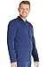 Cherokee Men's Scrub Jacket, Zip Front Stand-Up Collar and Snap at The Neck Closure CK329A, S, Navy