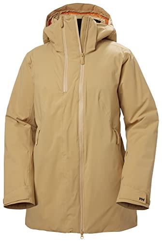 Helly Hansen Damen W Nora Long Insulated Jacket Ins Jacke, Eiskaffee, M