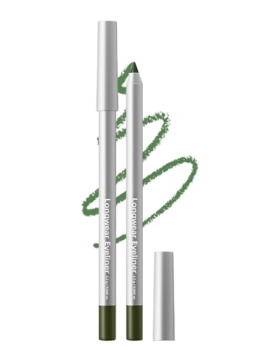Lápiz delineador de gel retráctil verde miniatura 1