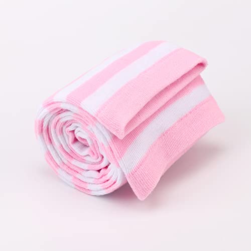 Image of DRESHOW Extra Long High Thigh Socks Striped Over Knee Thin Tights Long Stocking
