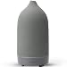 Vitruvi Stone Diffuser, Ceramic Ultrasonic Essential Oil Diffuser for Aromatherapy, Charcoal, 90ml Capacity