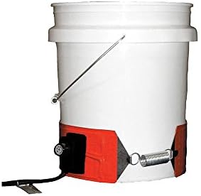 BriskHeat DPCS25 Heavy Duty Drum/Pail Heater for Plastic Drums/Pail, 300W, 240V