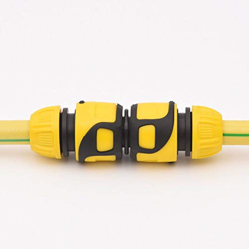 Connettore Per Tubo Da Giardino 2 Vie Con Raccordi Rapidi 1/2 E 3/4 – Prolunga Doppio Maschio In Plastica Resistente Per Irrigazione - 5