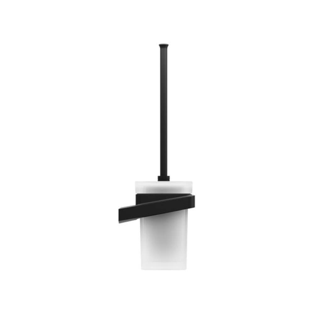 Klobürstenhalter mit klobürste | Klobürste wandmontage WC | Schwarz | TD 410.20 | RAVAK