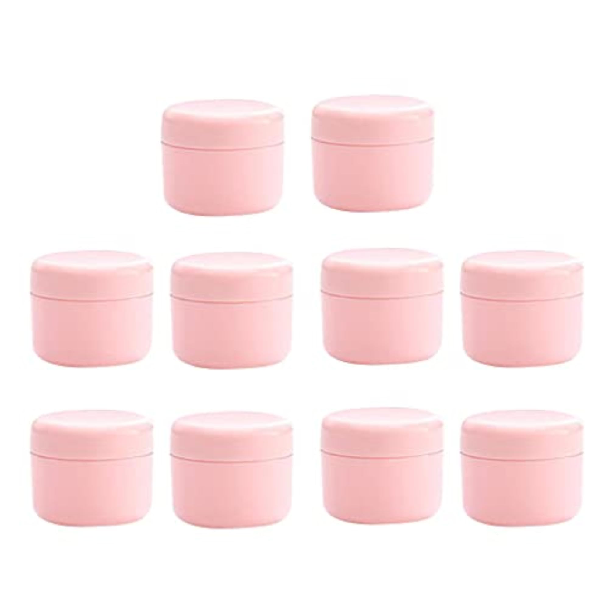 Refillable PVC Empty Face Cream Cosmetic Container with Lid