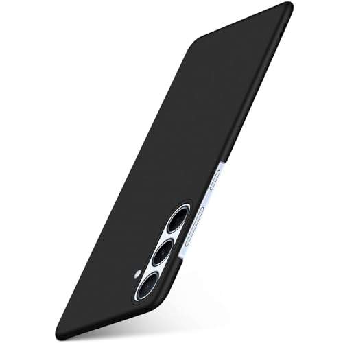 moex Alpha Coque de protection pour Samsung Galaxy A56 5G - Ultra fine - Avec protection de l'appareil photo surélevée - Coque arrière - Minimaliste - Noir mat