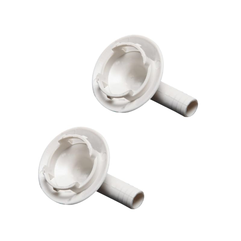 2 Stück Universal Klimaanlagen Ablaufauslass Anschluss Außengerät Ablaufschlauch Anschluss Winkelstück Einfache Installation Langlebig...