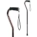 Carex Offset Designer Cane, Bronze