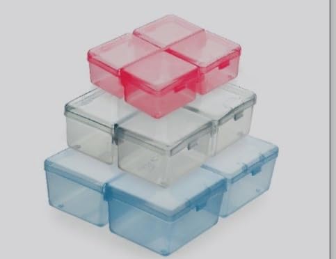 PLASTO WORLD 4 in 1 Colored storage box for storing multi things like jewellery,Medicine,Spices, ornaments and kitchen, Pooja items Material set of 3 of different sizes small, Medium and Large-image-18