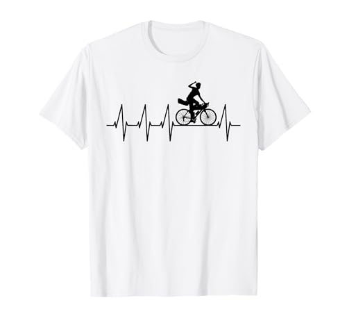 Herzschlag Gravel Bike Cyclocross Bikepacking Gravelbike T-Shirt