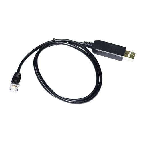 USB RS232 to RJ11 6P4C Adapter Serial Communication Console Cable for LS DM432C DM442 DM556 DM856 3DM683 AM882 CL57(3.6M)