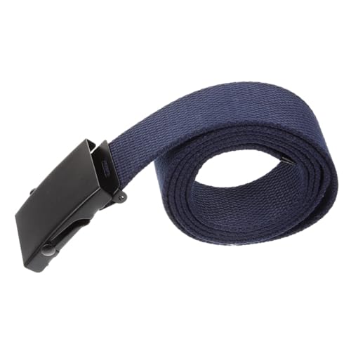 LIFKOME Men Canvas Waist Belt Breathable Work Belt for Casual Wear Durable Material Unique Look Comfortable Fit for Mens Fashion