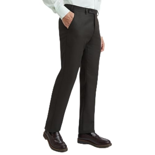 Image of Park Avenue Men's Regular Fit Mid Rise Pants