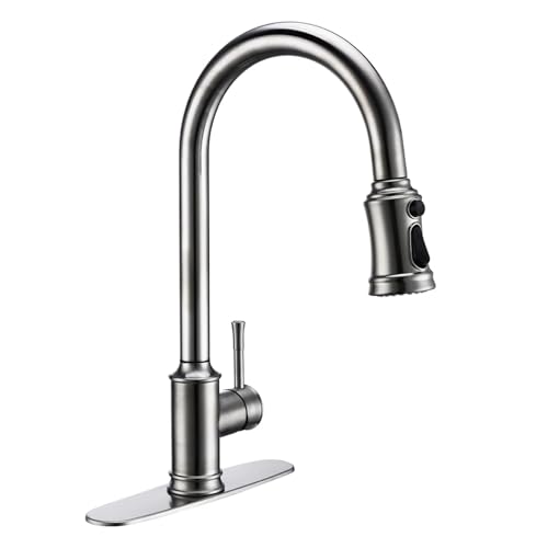 Robinet de cuisine avec capteur tactile pour simplifier vos recettes