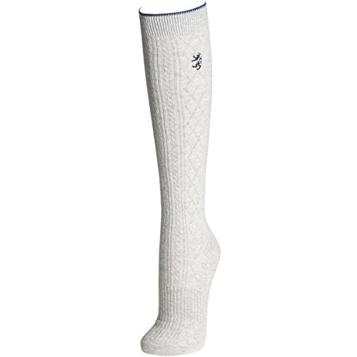 アドミラル Admiral 靴下 ケーブル ハイソックス ADMB718F レディス グレー フリー