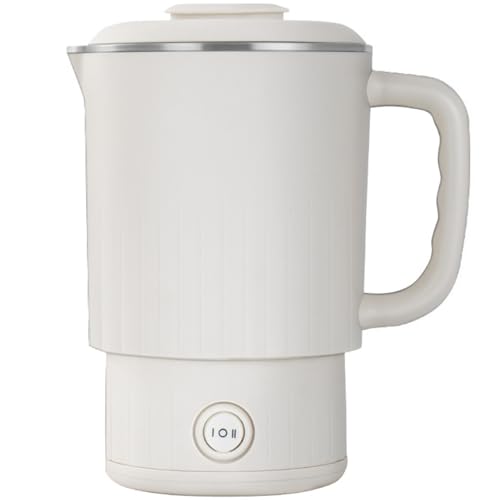Hervidor eléctrico portátil plegable 600 ml acero inoxidable miniatura 1