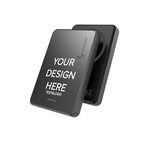 Custom power bank with a high capacity 10,000mAh magnetic...
