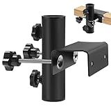【Balkonschirmhalter für maximale Platzersparnis】Unser innovativer Schirmhalter Balkongeländer benötigt keinen sperrigen Ständer und klaut Ihnen keinen wertvollen Balkonplatz! Die platzsparende Montage direkt am Geländer schafft mehr Freiraum, ohne auf Schatten verzichten zu müssen – perfekt für kleine Balkone, Terrassen oder Gartenzäune. Genießen Sie entspannte Stunden im Freien mit dieser cleveren Sonnenschirm Halterung!