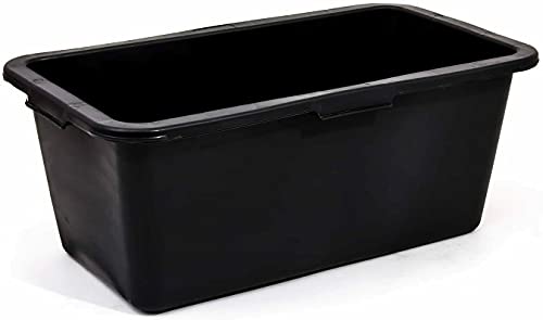 Strong Mixing Mortar Container - 60 Litres - Garden Storage Tub Plasterers Bucket