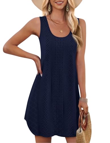 AI'MAGE Womens Swimsuit Coverup Hollow Out Bathing Suit Cover Up