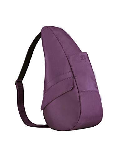 AmeriBag Classic Healthy Back Bag tote Microfiber Small (Black Plum)