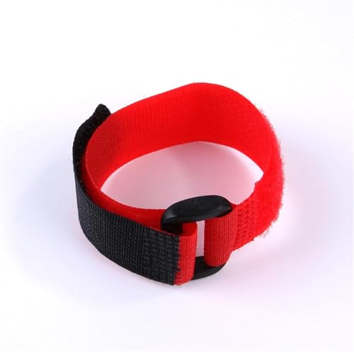 Image of 2pcs Rooster Noisy Free Anti-Hook Neckband Collar,Nylon Collar Crow Rooster Collar to Stop Prevent Crowing No,Rooster Supplies Rooster Neck Collar Supplies,Collars (Red)
