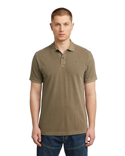 8719965012981 Dunda Overdyed Slim Polo 1