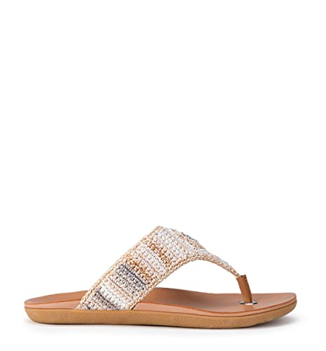 Image of The Sak Shana Thong Sandal in Crochet, Slip On Entry